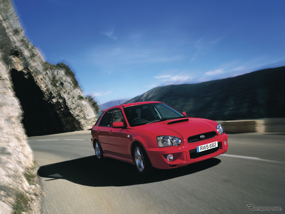 2002年スバル・インプレッサ・スポーツワゴンWRX《写真提供 SUBARU》