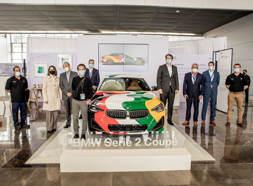 BMW 2シリーズ ・クーペ 新型のアートカー《photo by BMW》