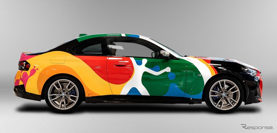 BMW 2シリーズ ・クーペ 新型のアートカー《photo by BMW》