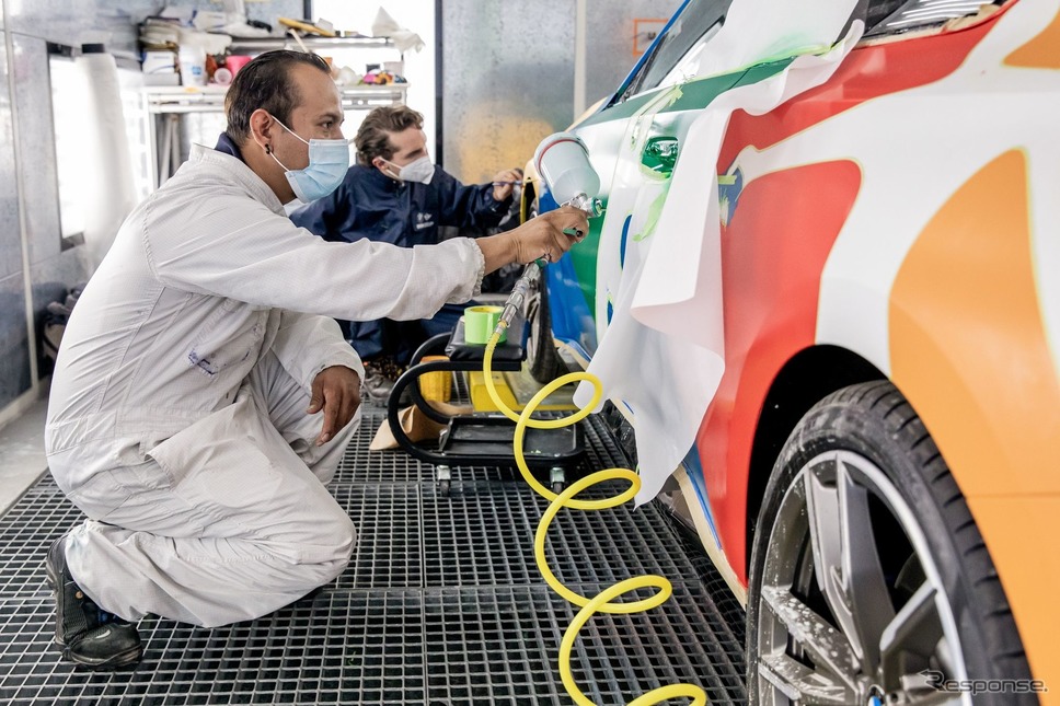 BMW 2シリーズ ・クーペ 新型のアートカー《photo by BMW》