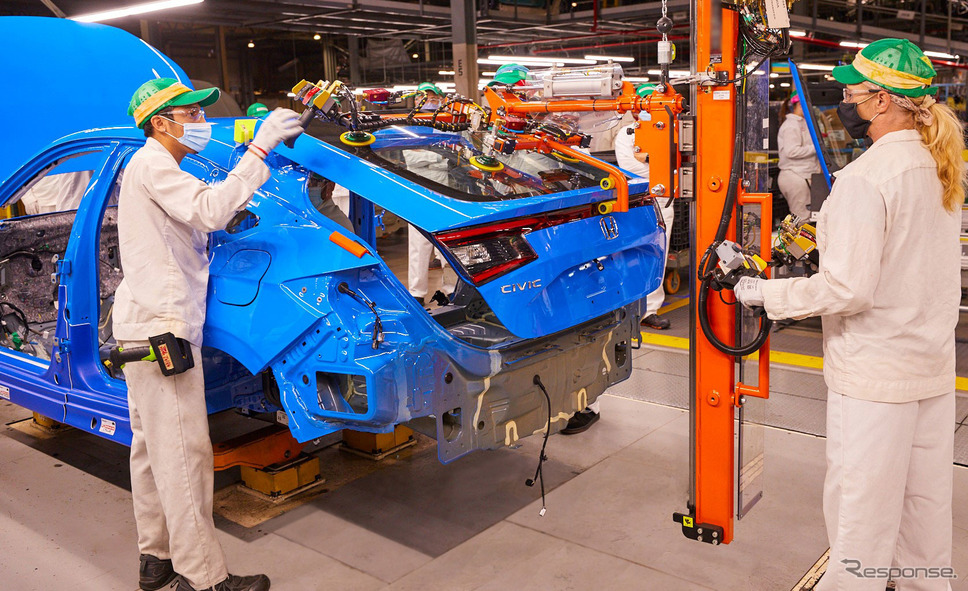 ホンダ・シビック・ハッチバック 新型(米国仕様)《photo by Honda》
