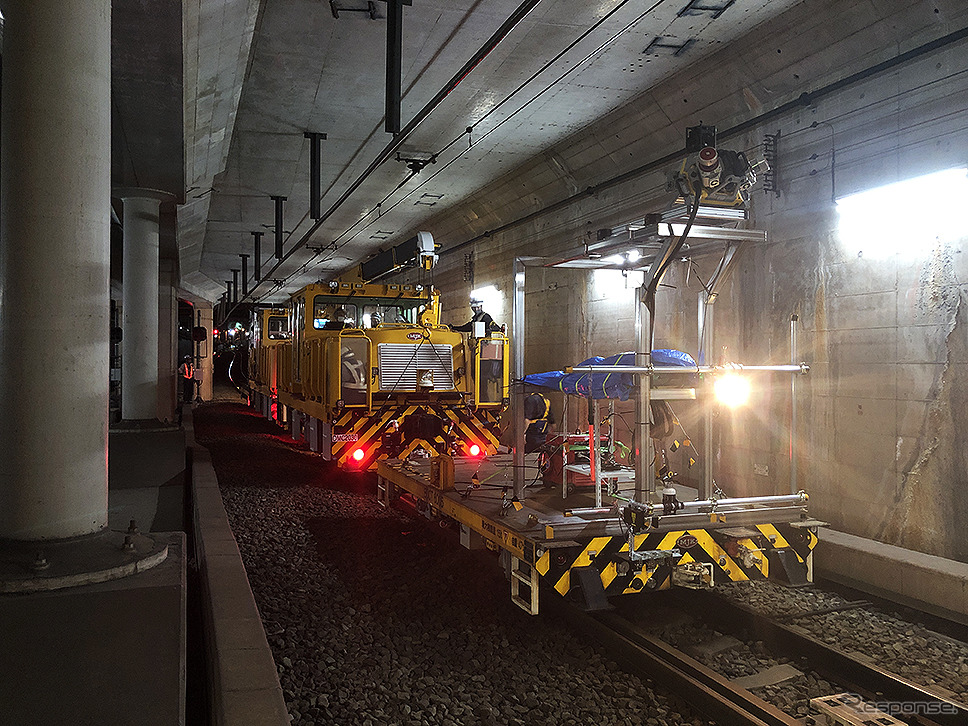 東急・東急電鉄・首都高速道路・首都高技術が運用する鉄道版インフラドクター《画像提供 東急電鉄》