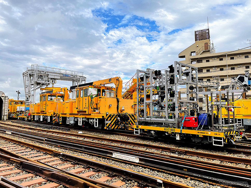 東急・東急電鉄・首都高速道路・首都高技術が運用する鉄道版インフラドクター《画像提供 首都高技術》