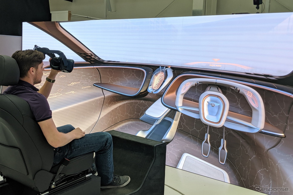 ベントレーのバーチャルリアリティを活用した最新デザイン《photo by Bentley》