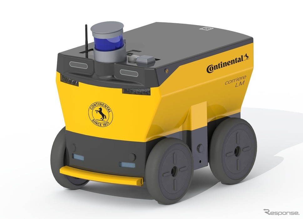 コンチネンタルのロボットカー「コリエーレ」《photo by Continental》