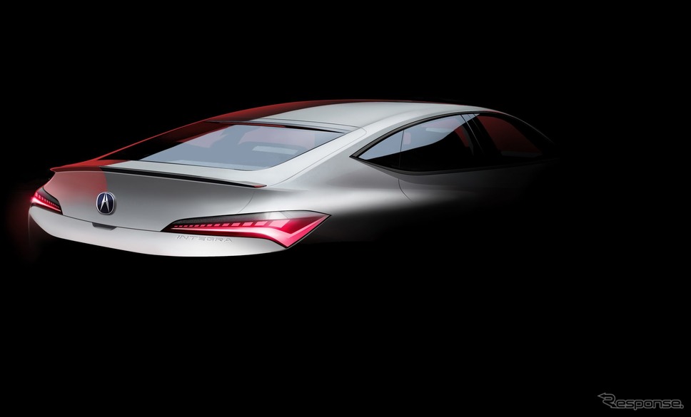 アキュラ・インテグラ 新型のティザー《photo by Acura》