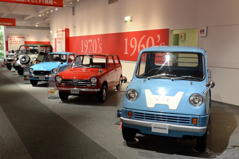 ホンダコレクションホール「F1とともに進化した市販車」展嶽宮三郎
