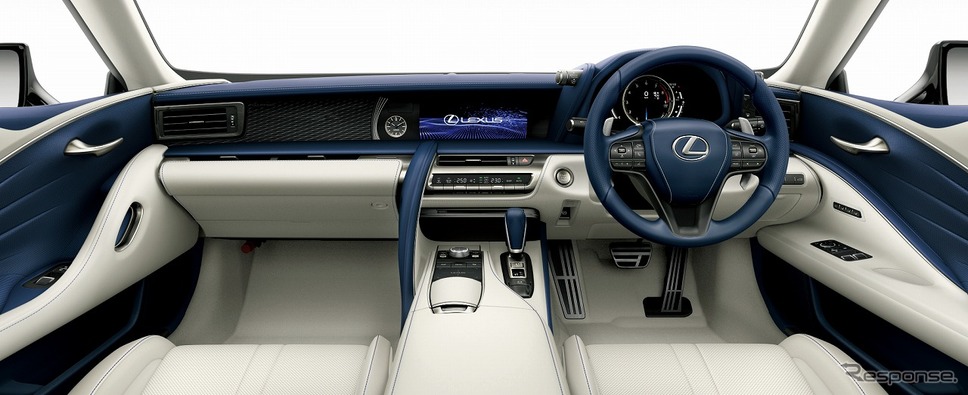 レクサス LC500コンバーチブル（インテリアカラー：ブルー＆ホワイト）《写真提供 トヨタ自動車》