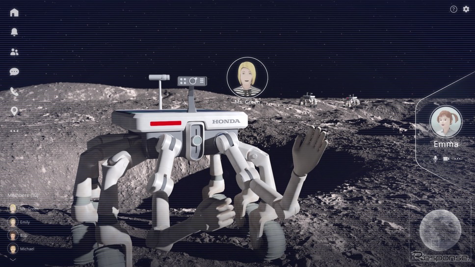 アバターロボット《写真提供 ホンダ》