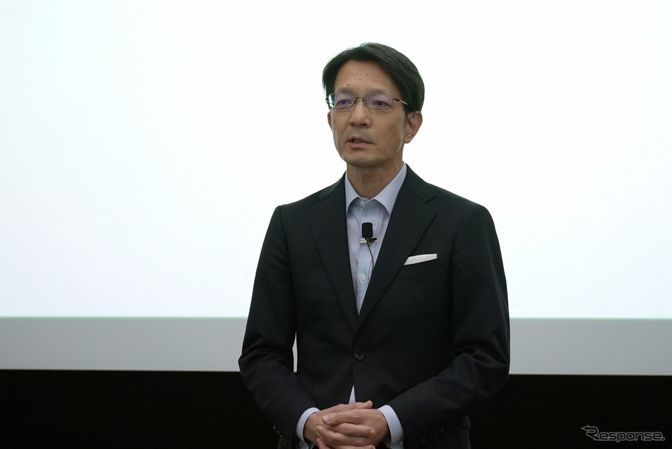本田技術研究所の大津啓司社長《写真提供 ホンダ》