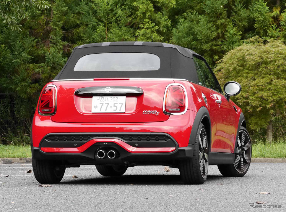 MINI クーパーS コンバーチブル《写真撮影 中村孝仁》