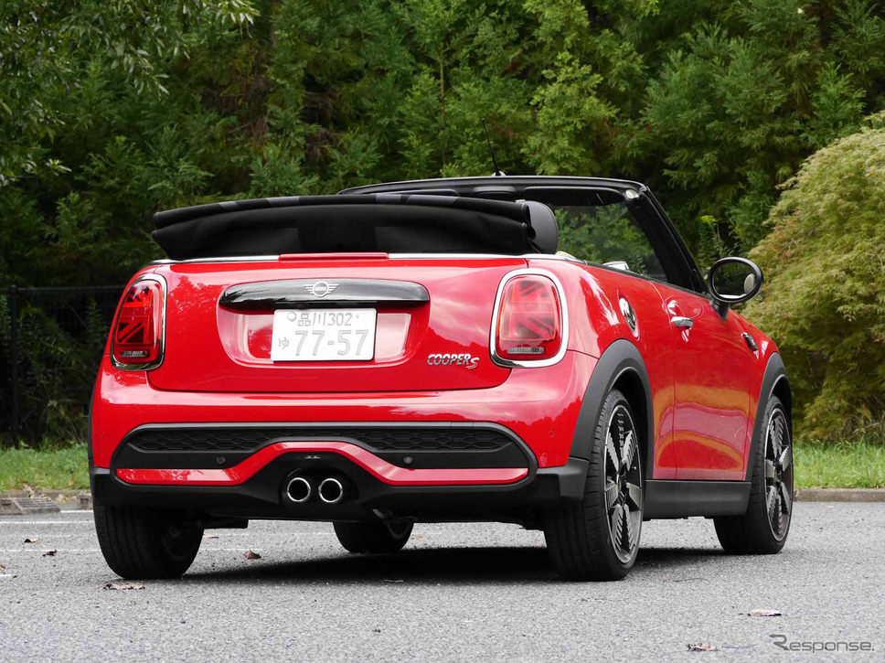 MINI クーパーS コンバーチブル《写真撮影 中村孝仁》