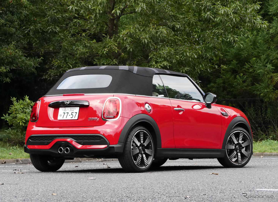 MINI クーパーS コンバーチブル《写真撮影 中村孝仁》