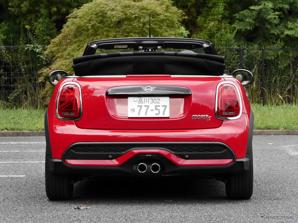 MINI クーパーS コンバーチブル《写真撮影 中村孝仁》