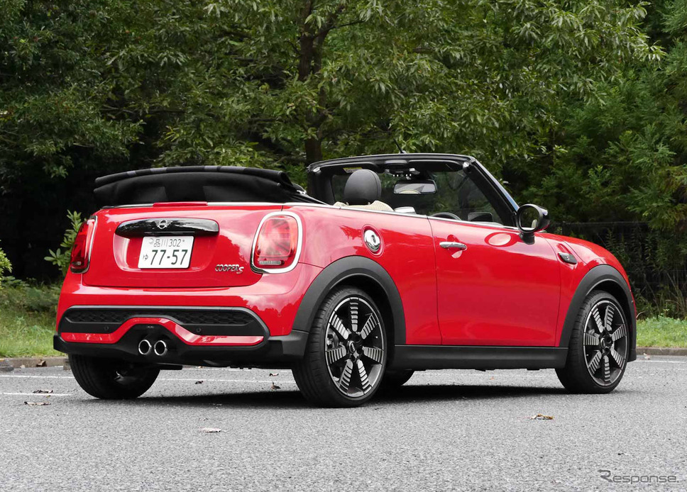 MINI クーパーS コンバーチブル《写真撮影 中村孝仁》