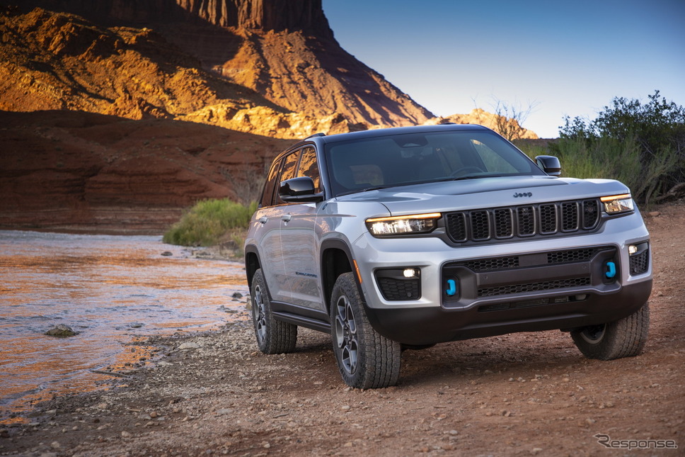 ジープ・グランドチェロキー 新型のトレイルホーク「4xe」《photo by Jeep》