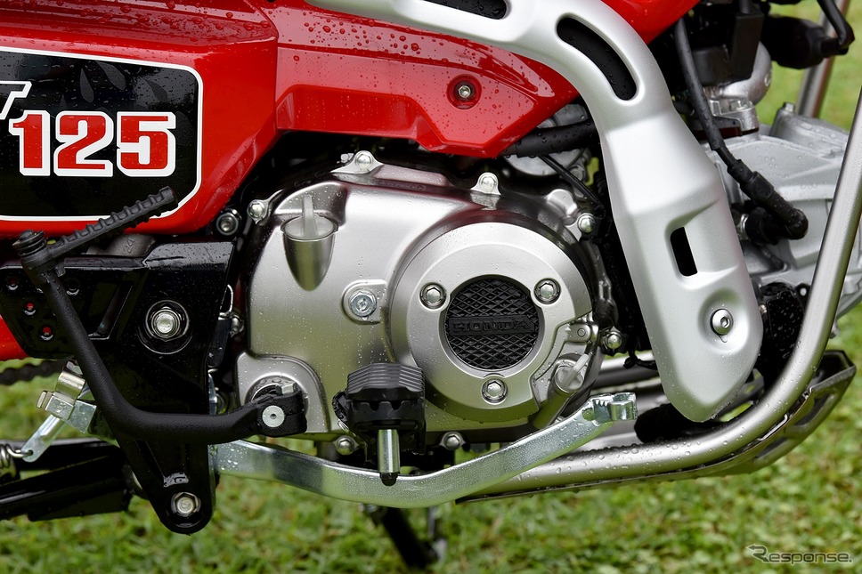 ホンダ CT125 ハンターカブの125ccエンジン《写真撮影 中野英幸》