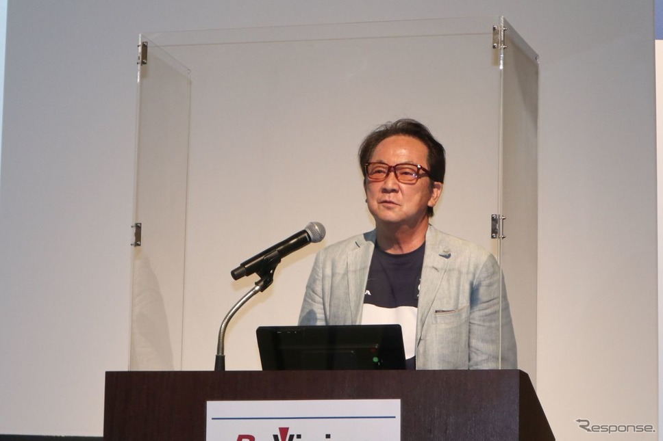 国際自動車ジャーナリスト清水和夫氏《写真撮影 中尾真二》