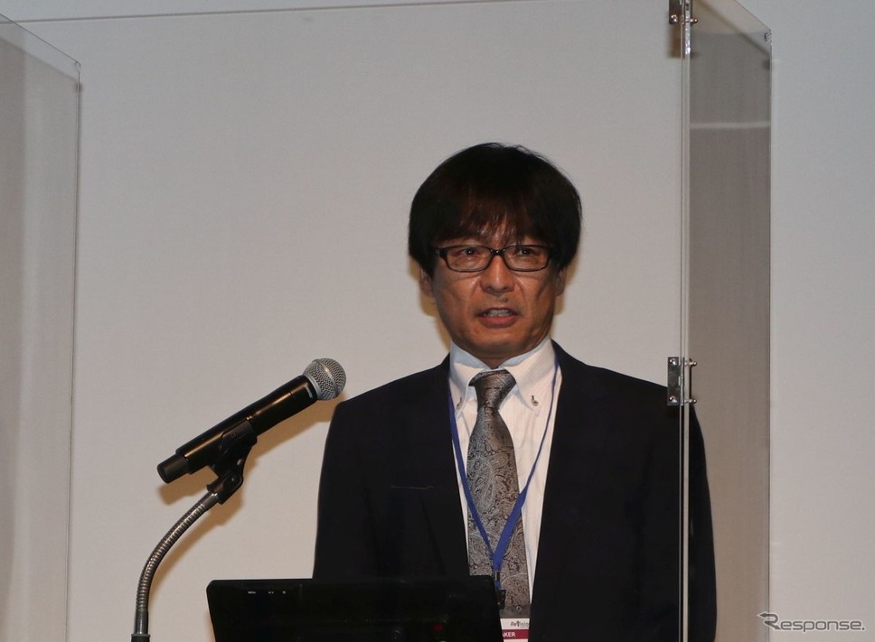 本田技術研究所岩田和之氏《写真撮影 中尾真二》