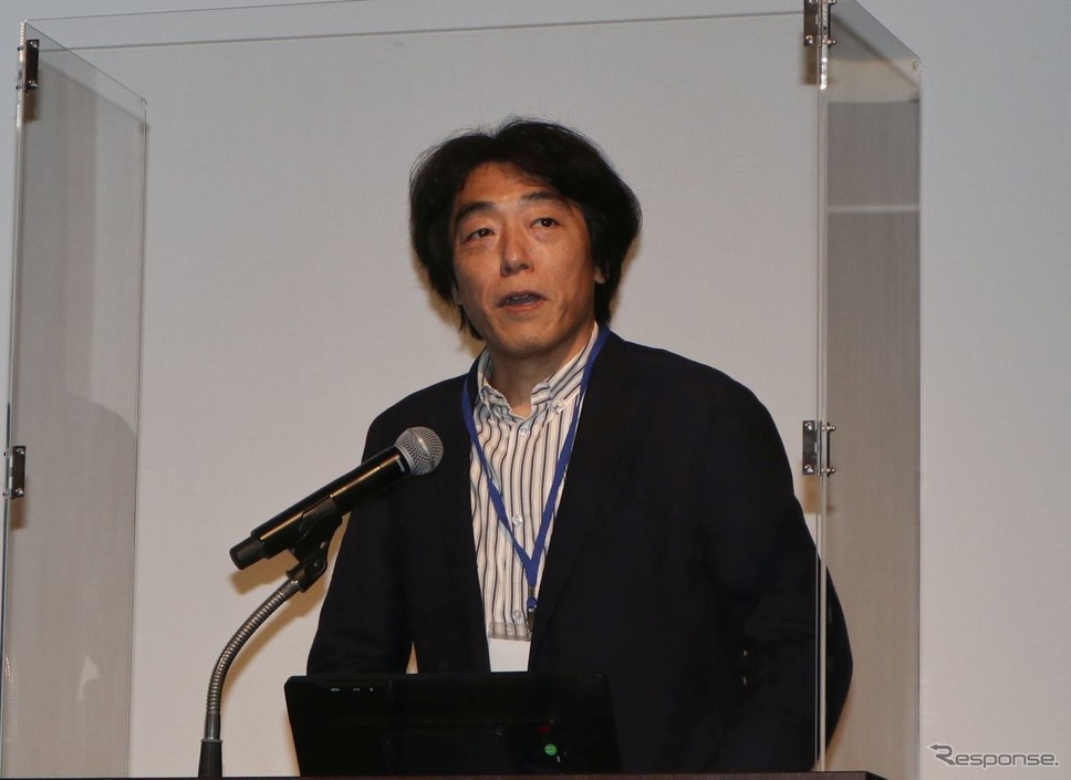 ソニーグループ常務川西泉氏《写真撮影 中尾真二》