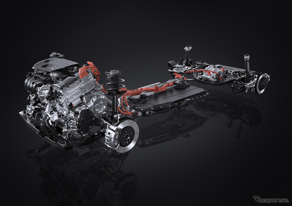 レクサス NX450h+のPHEV システム《写真提供 トヨタ自動車》