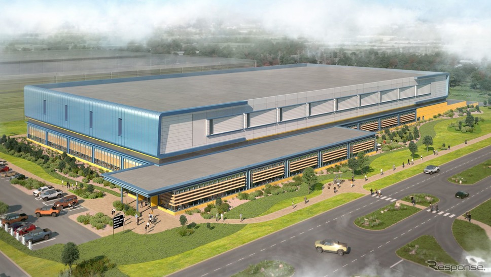 GMの「ウォレス・バッテリーセル・イノベーション・センター」の完成予想《photo by GM》