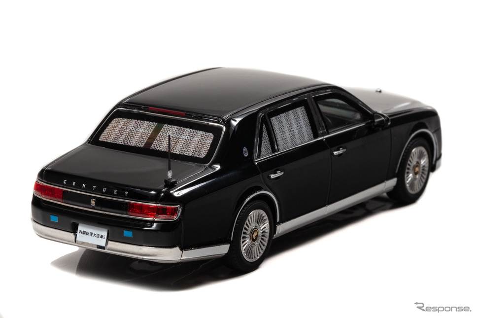 トヨタ センチュリー 2020 日本国内閣総理大臣専用車 1/43スケールモデル《写真提供 ヒコセブン》