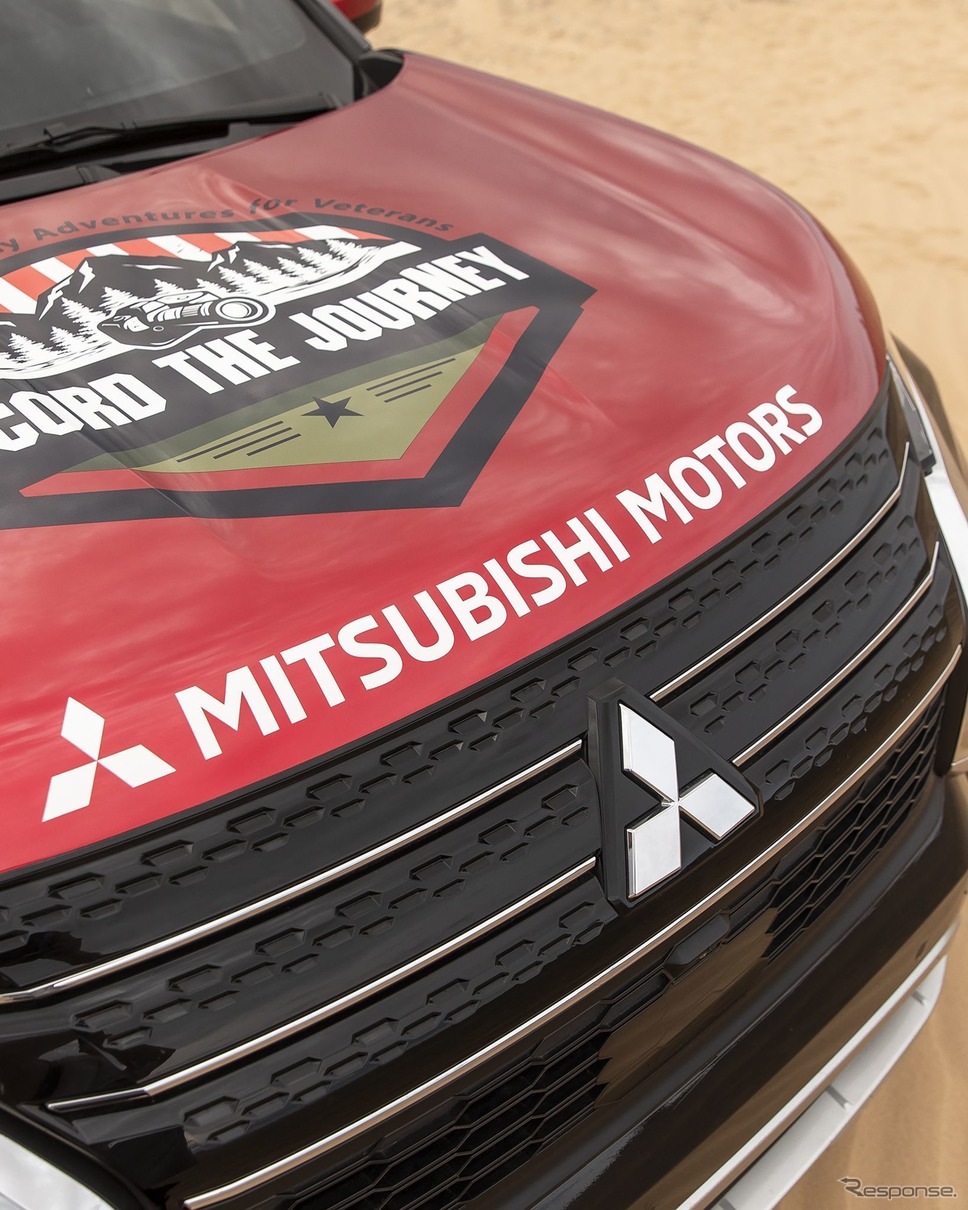 三菱 アウトランダー 新型の米「Rebelle Rally」参戦車両《photo by Mitsubishi Motors》