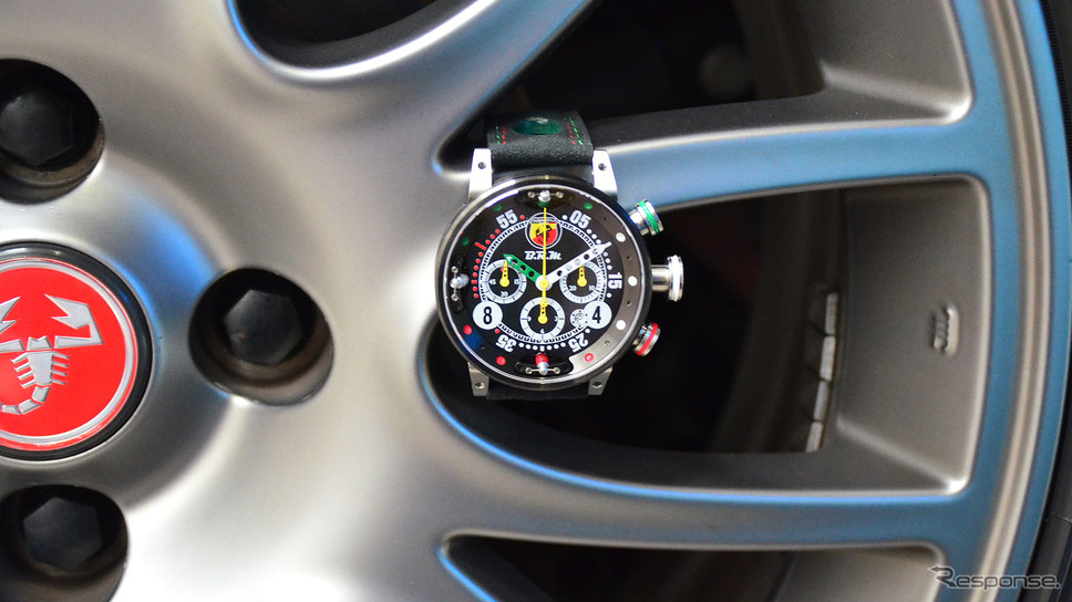 B.R.Mとアバルトのコラボウォッチが受注販売を開始《写真提供 Motorimoda》