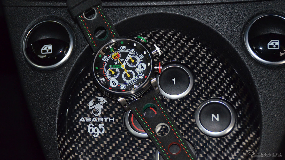 B.R.Mとアバルトのコラボウォッチが受注販売を開始《写真提供 Motorimoda》