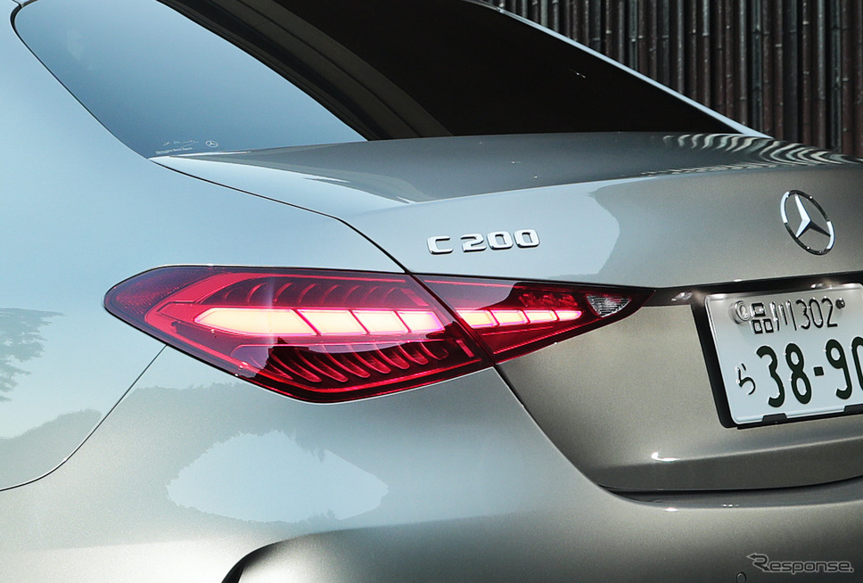 メルセデスベンツ Cクラス 新型(C200 アバンギャルド AMGライン装着車)《写真提供 メルセデス・ベンツ日本》