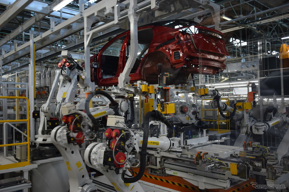 リニューアルした日産の栃木工場《写真撮影 レスポンス編集部》