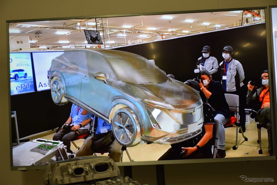 リニューアルした日産の栃木工場《写真撮影 レスポンス編集部》