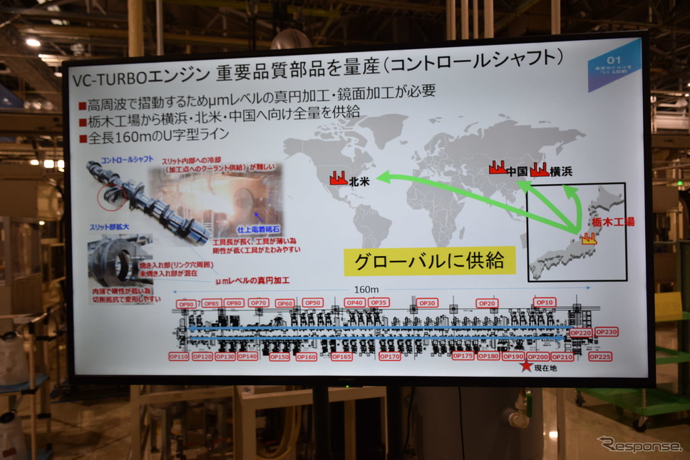 リニューアルした日産の栃木工場《写真撮影 レスポンス編集部》
