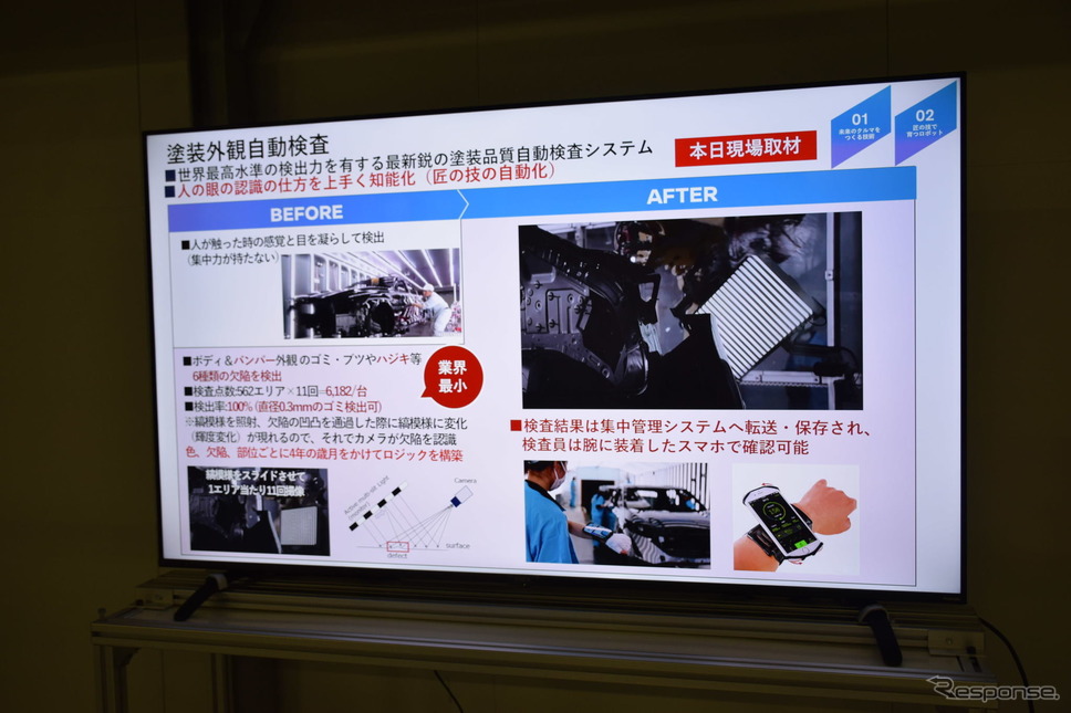 リニューアルした日産の栃木工場《写真撮影 レスポンス編集部》