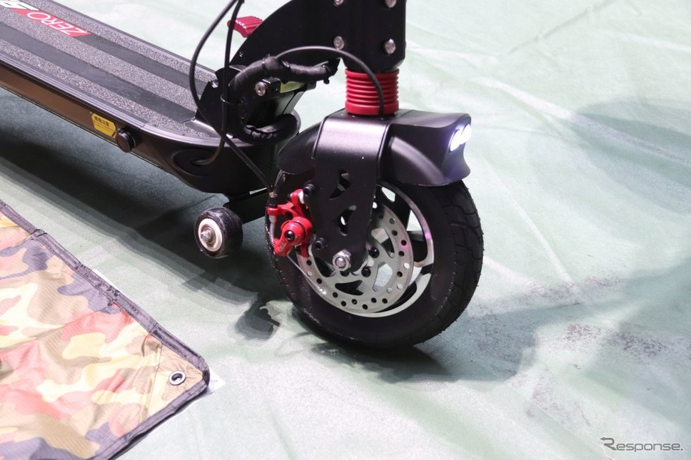 アソモビ2021:2輪、3輪バイクもEV《写真撮影 中尾真二》