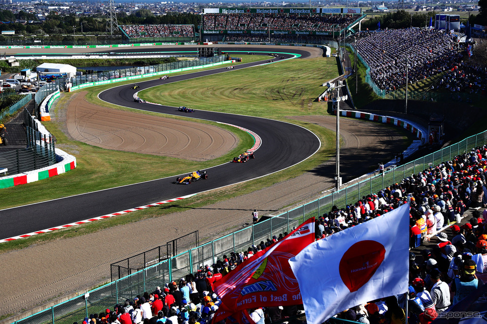 来季2022年、鈴鹿サーキットでのF1日本GPは3年ぶりの開催ということになる（写真は2019年F1日本GP）。《Photo by Red Bull》