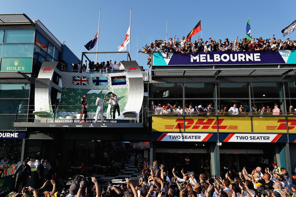 開幕戦として定着していたオーストラリアGPは2022年、第3戦として3年ぶりの開催を迎える予定（写真は2019年F1オーストラリアGP）。《Photo by Red Bull》