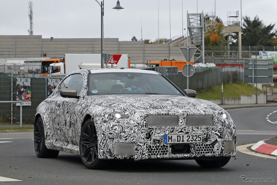BMW M2コンペティション(スクープ写真)《APOLLO NEWS SERVICE》