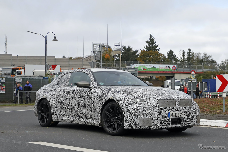 BMW M2コンペティション(スクープ写真)《APOLLO NEWS SERVICE》