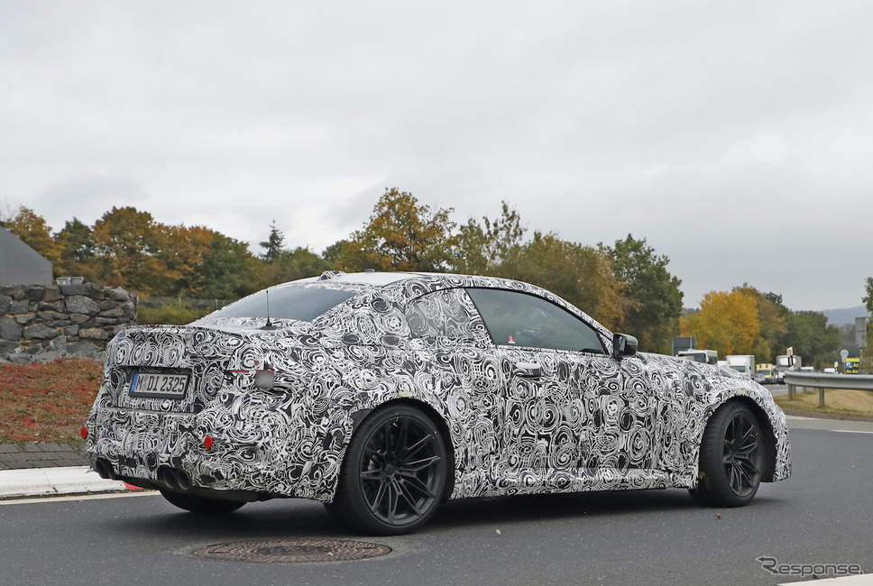 BMW M2コンペティション(スクープ写真)《APOLLO NEWS SERVICE》