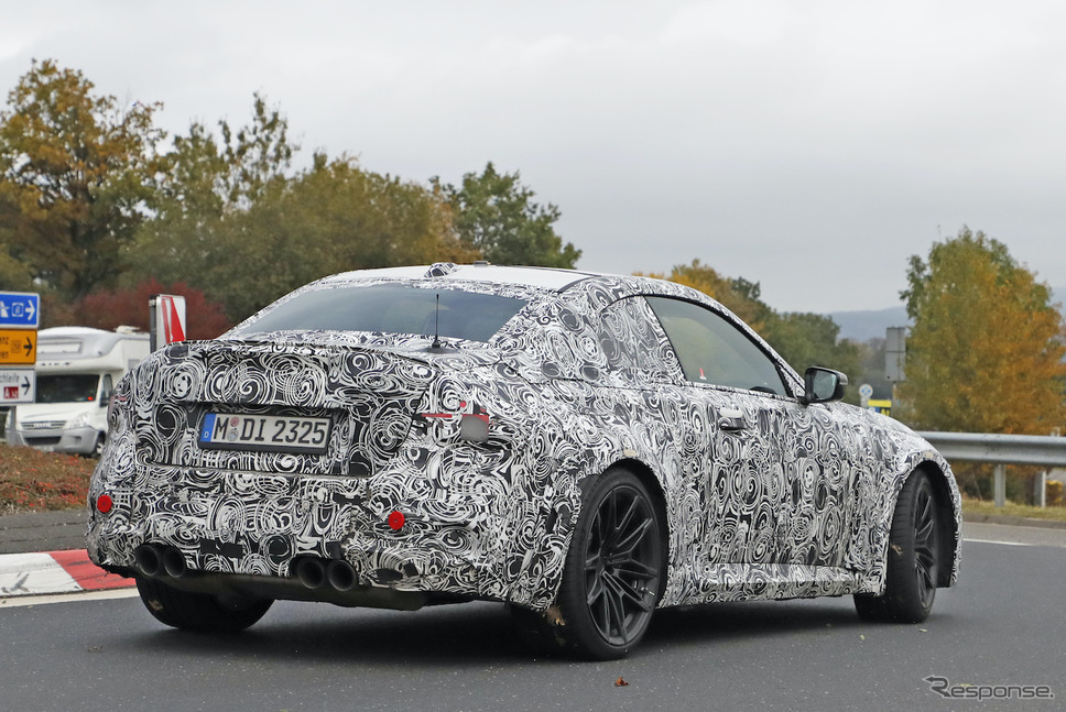 BMW M2コンペティション(スクープ写真)《APOLLO NEWS SERVICE》