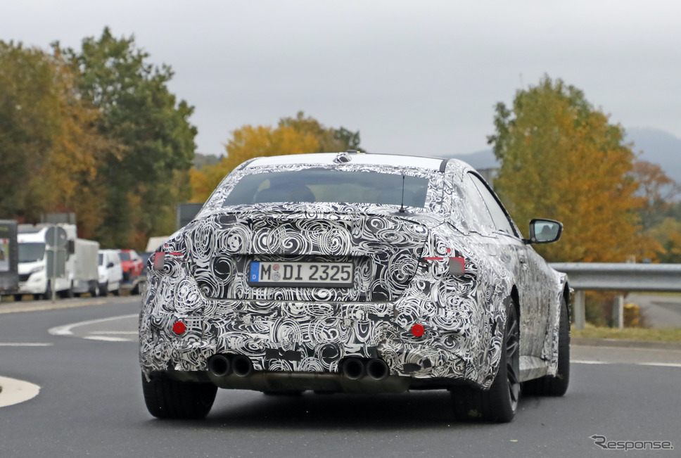 BMW M2コンペティション(スクープ写真)《APOLLO NEWS SERVICE》