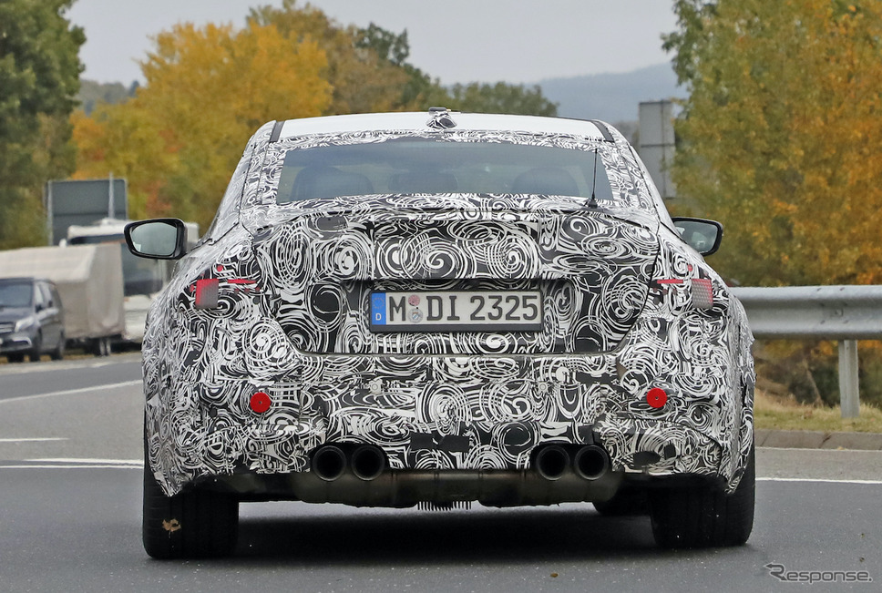 BMW M2コンペティション(スクープ写真)《APOLLO NEWS SERVICE》