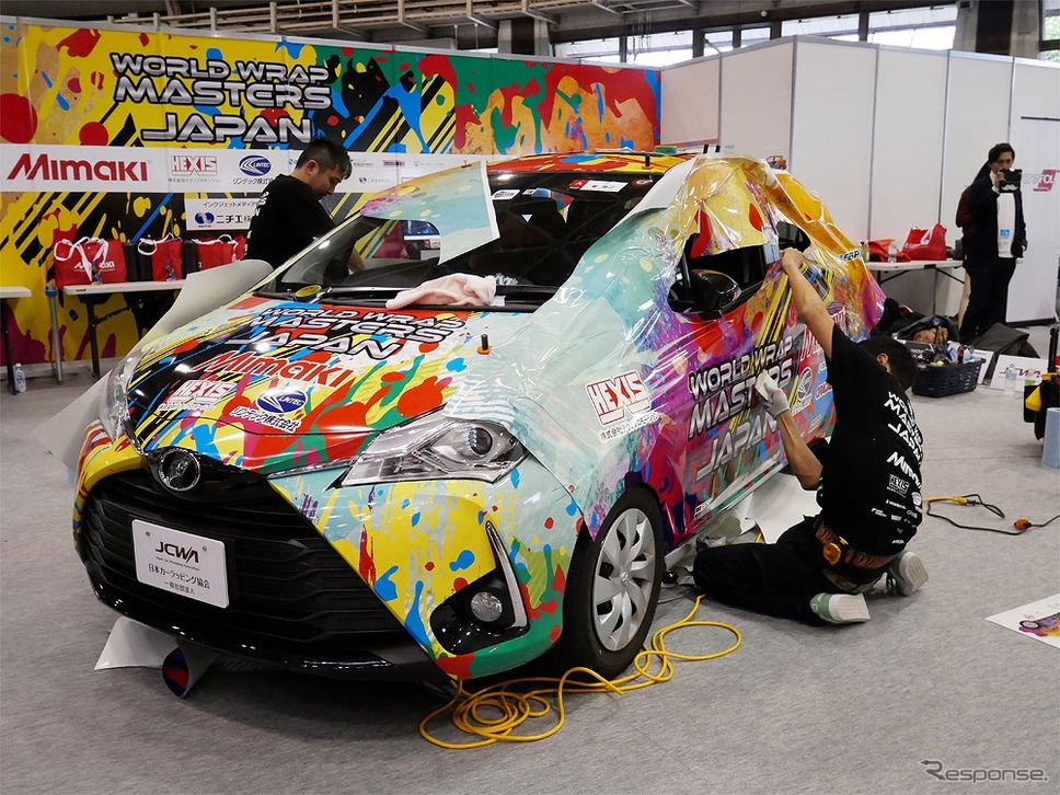 カーラッピング(イメージ)《写真提供 日本カーラッピング協会》