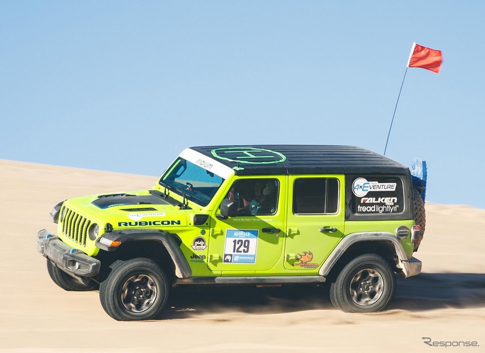 女性だけで競う「Rebelle Rally」を制したジープ・ラングラー 4xe《photo by Jeep》