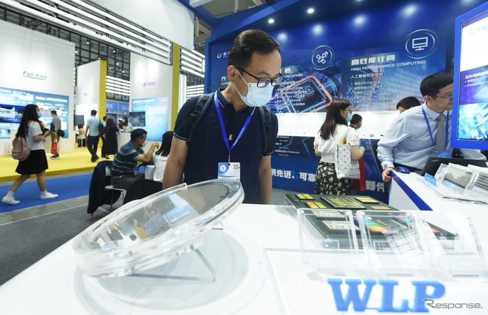 中国南京市で開催された世界半導体会議(6月)《Photo by Long Wei/VCG via Getty Images/ゲッティイメージズ》