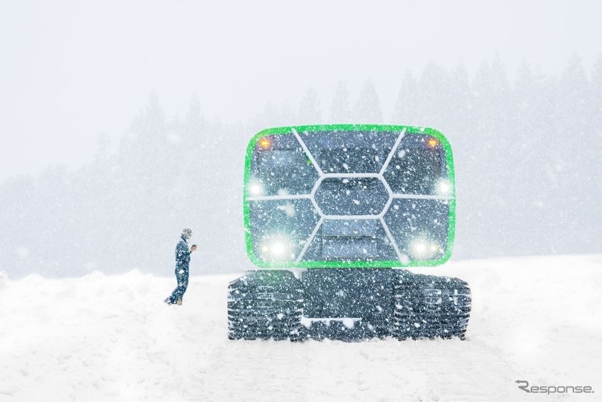 南極内陸観測用雪上車「NAVi」(大原鉄工所)