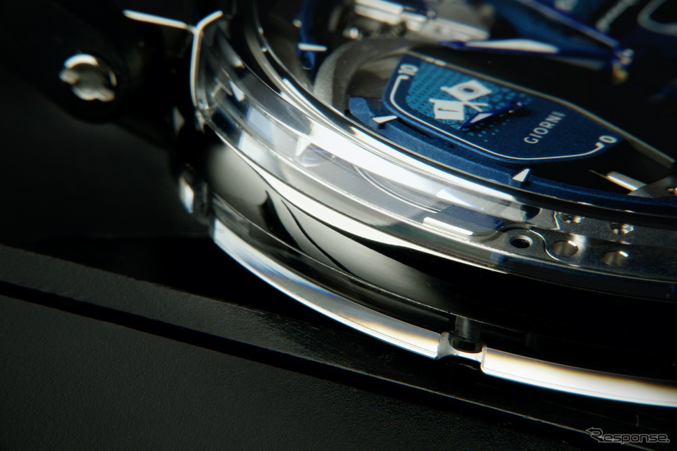 アウトモビリ・ピニンファリーナとボヴェ1822が共同開発した新作腕時計「バッティスタ・トゥールビヨン」《photo by Automobili Pininfarina》
