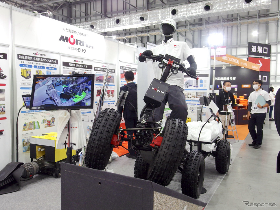 モリタ(危機管理産業展2021)《写真撮影 高木啓》